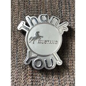Metal Aluminum?" Thank You Mustang" Paper Weight